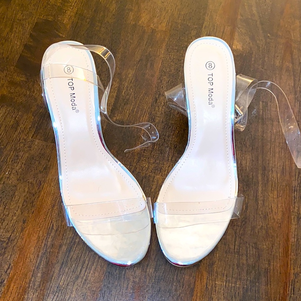 Clear shoes
